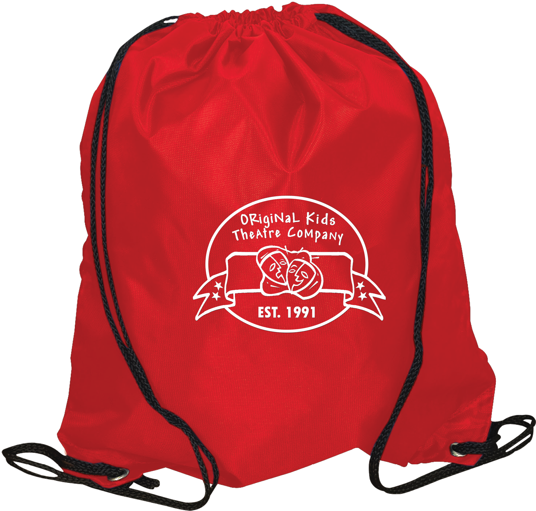 Nike Club Team Swoosh Drawstring Backpack - Durable 420 Denier Drawstring Backpack Book Tote Sports (1806x1747), Png Download