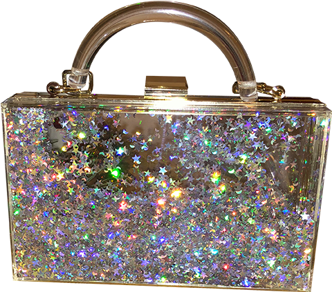 Clipart Transparent All That Glitters Waterfall Kimbyr - Handbag (500x500), Png Download