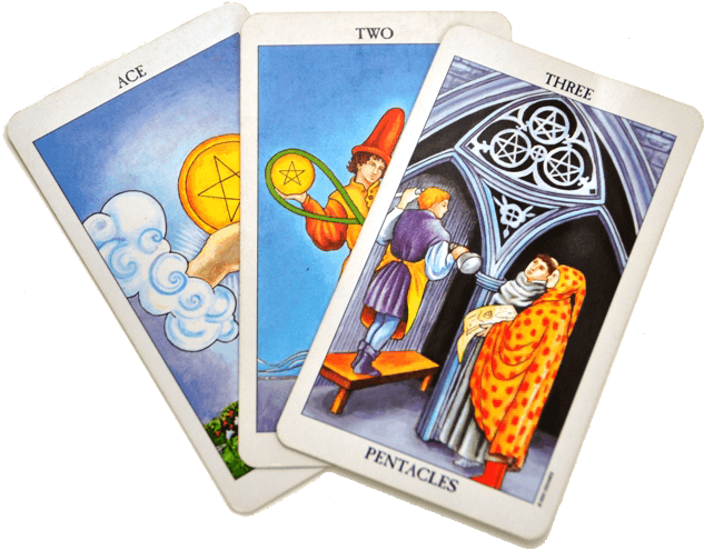 Learn The Meanings Of The Suit Of Pentacles Tarot Cards - Live By Your Design (648x503), Png Download