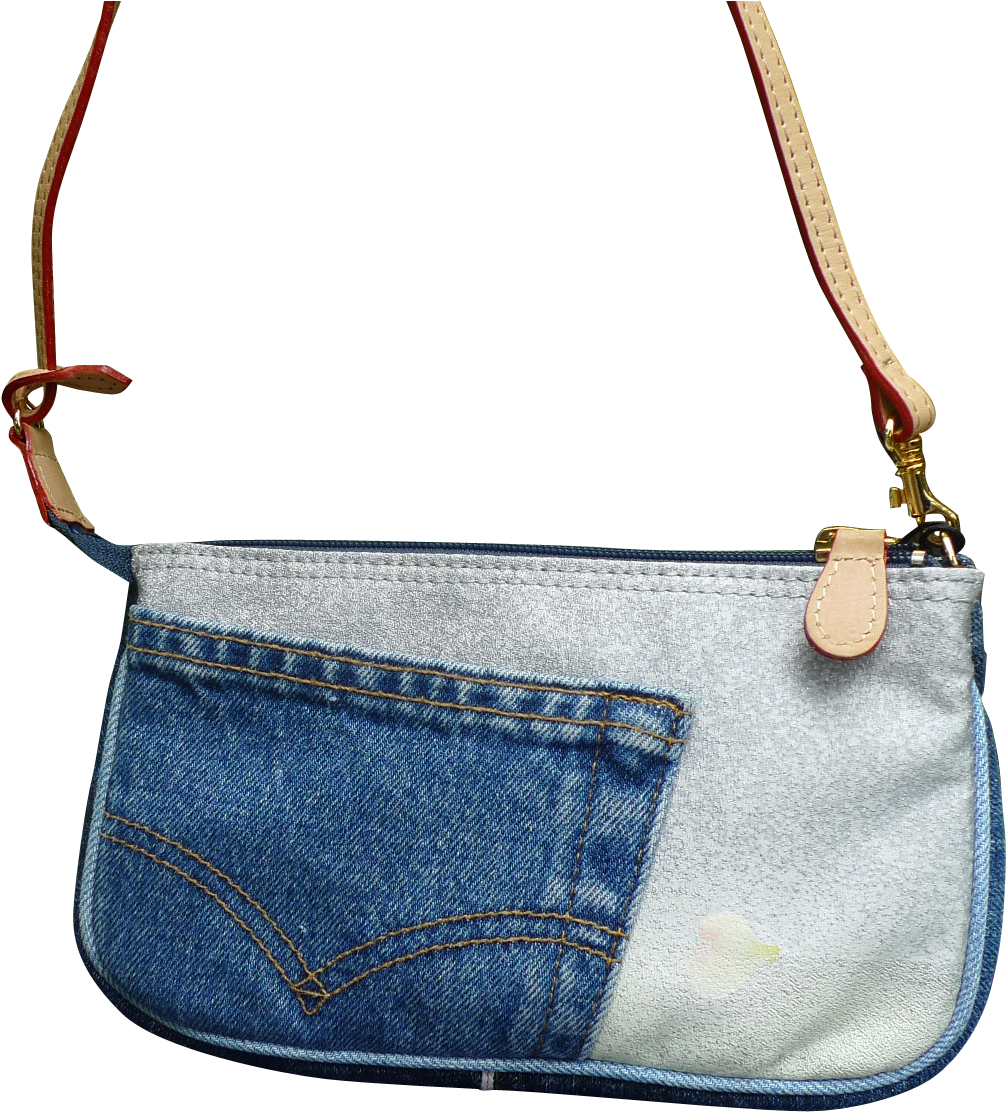 Jean Denim Bag - Shoulder Bag (1600x1200), Png Download