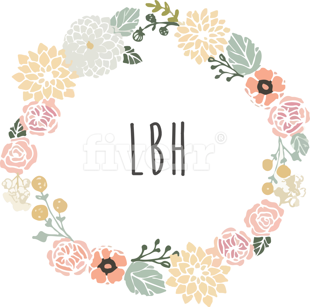 Flower Frame Vector Png (1200x1186), Png Download