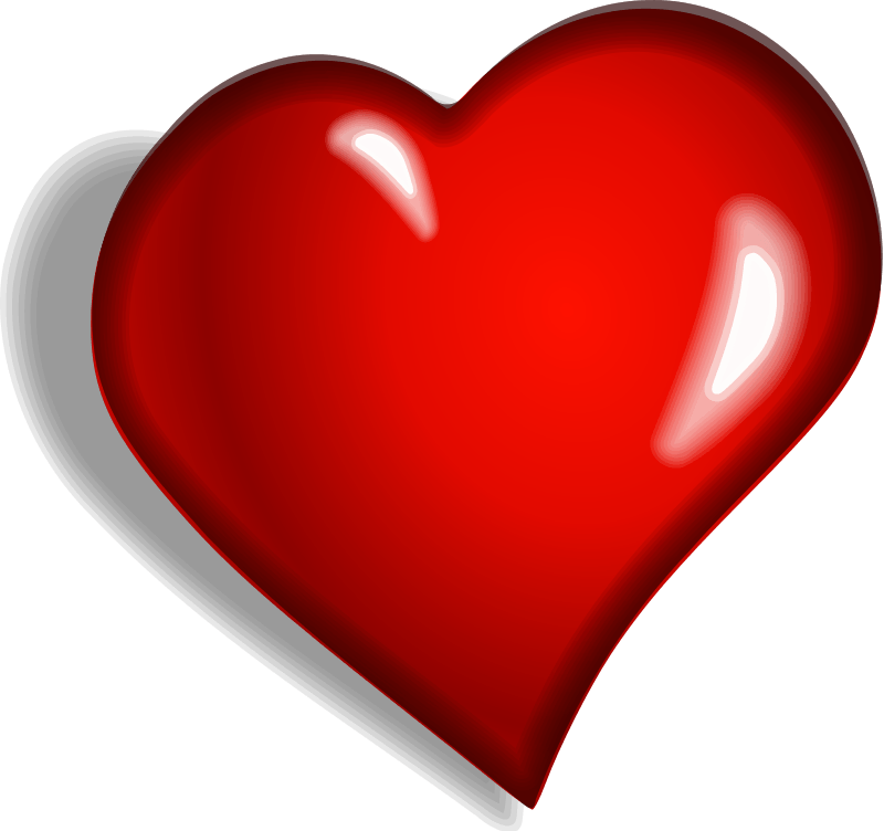 Real Heart Clipart - Cartoon Heart Vector Png (800x752), Png Download