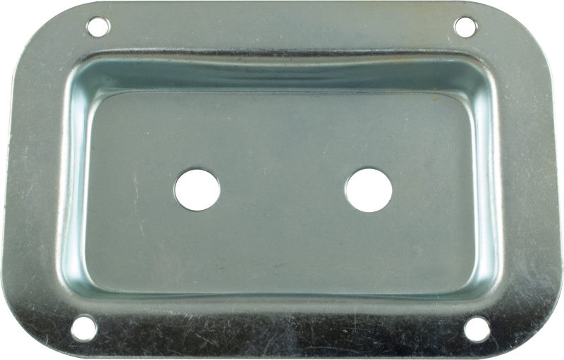 2-hole, Metal, - Amplified Parts Jack Plate Chrome 2017 (800x511), Png Download