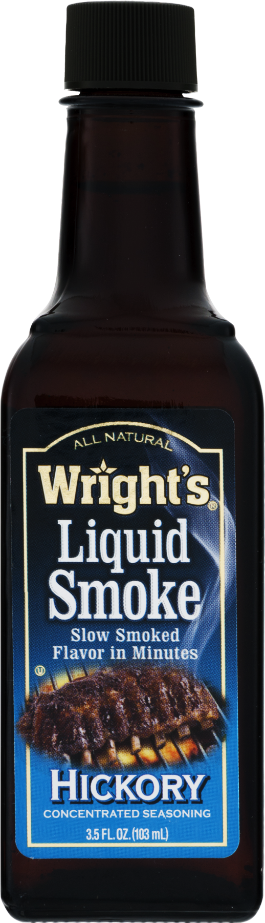 Wright's Liquid Smoke - 3.5 Oz (1800x1800), Png Download