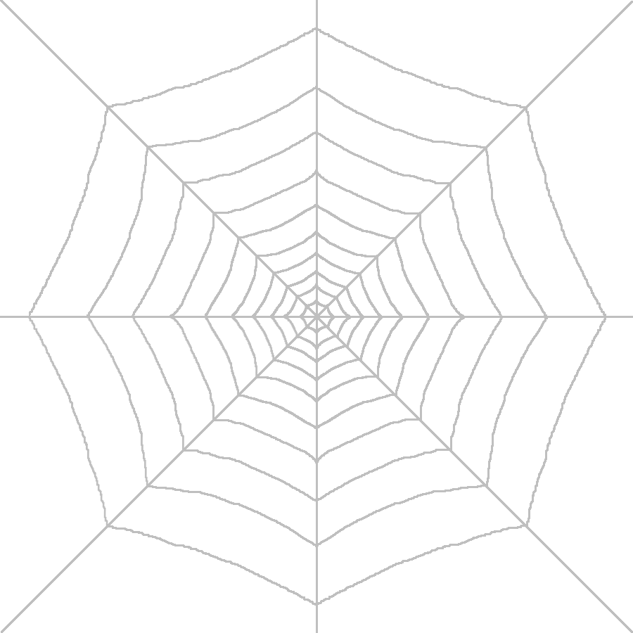 Transparent Pictures Free Icons - Spider Web Clipart White (900x900), Png Download