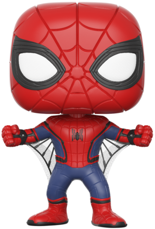 Marvel Spider-man Icon - Chibi Spider Man Homecoming (313x461), Png Download