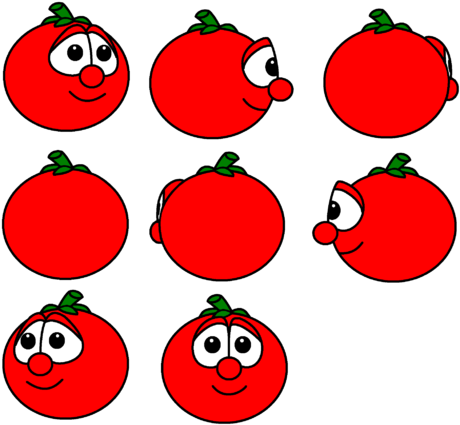 Bob The Tomato Views - Veggie Tales Bob The Tomato Views By Magic Kristina (640x480), Png Download