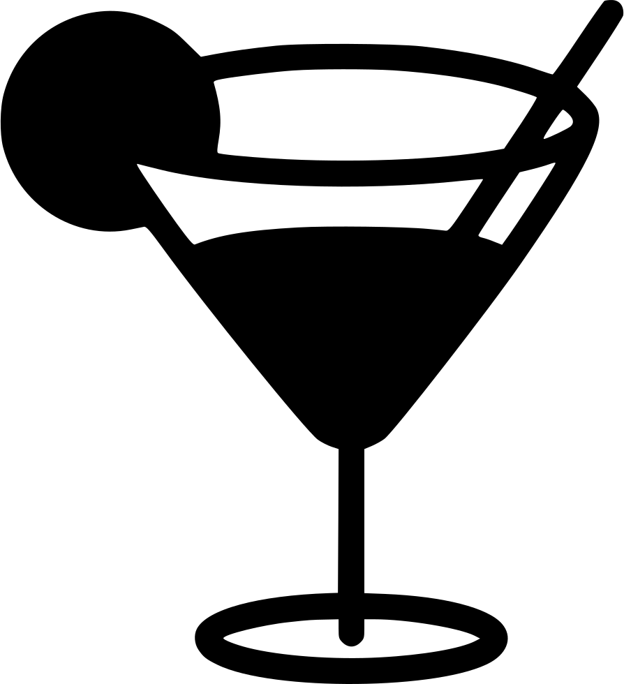 Martini Glass Vector Png Vector Freeuse Download - Drink Glass Svg (894x980), Png Download