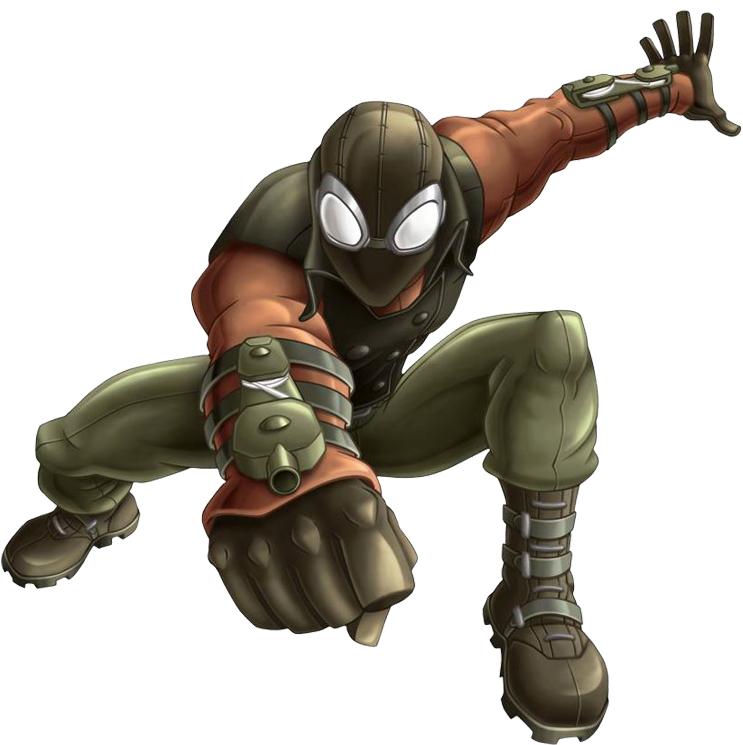 Ultimate Spider Man Web Warriors Spider Man Noir - Marvel Universe Ultimate Spider-man Spider-verse #4 (768x766), Png Download