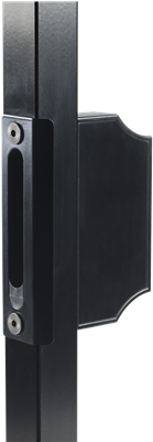 Strike Plate With Counter-lockbox - Zamek Do Furtki Szeroki (389x400), Png Download