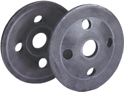 Steel Side Plate End Flanges Ventilated Type “ft” - Steel (451x339), Png Download