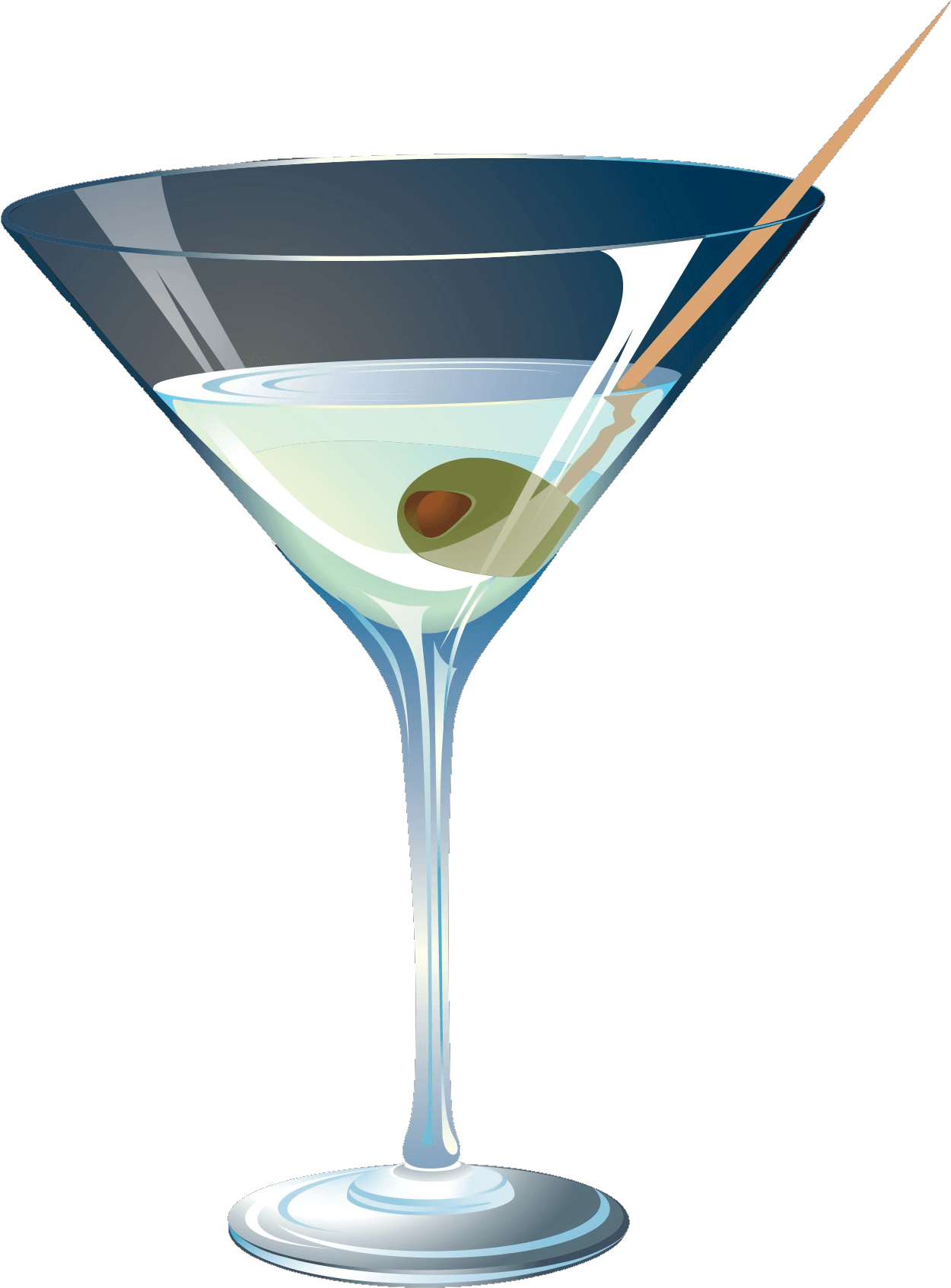 Martini Glass Png - Martini Glass (1468x1861), Png Download