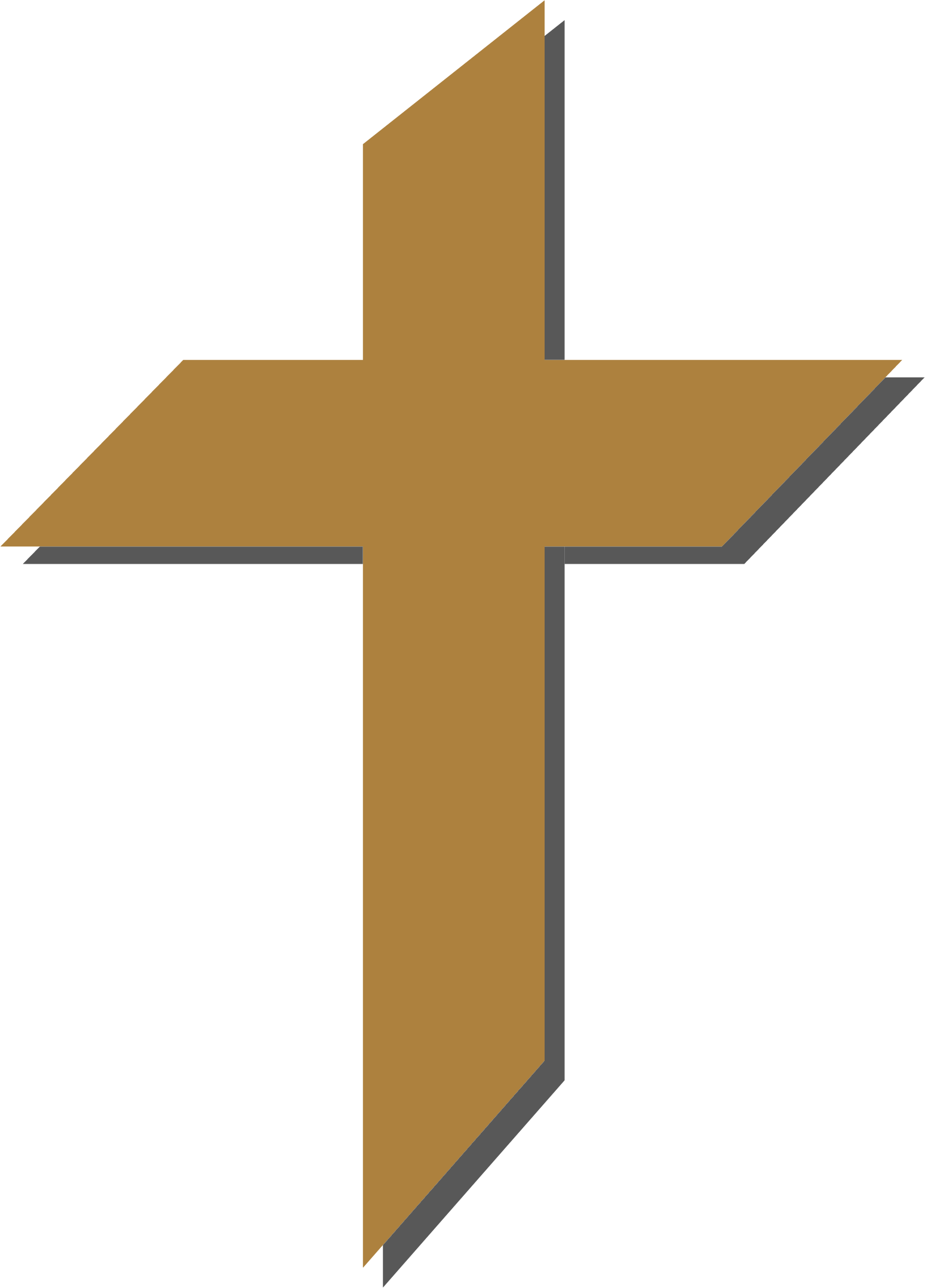 Grace Lutheran Grace Lutheran - Cross (1549x2157), Png Download