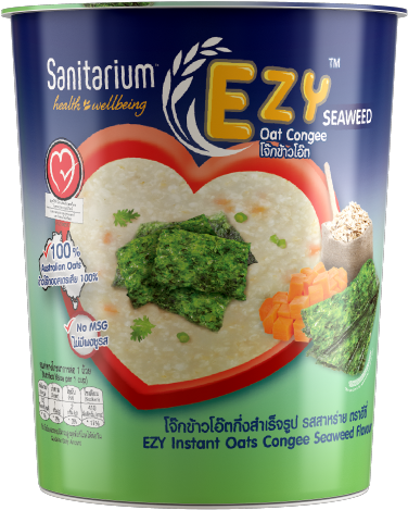 Ezy Oat Congee Seaweed Flavour - Oat (501x500), Png Download