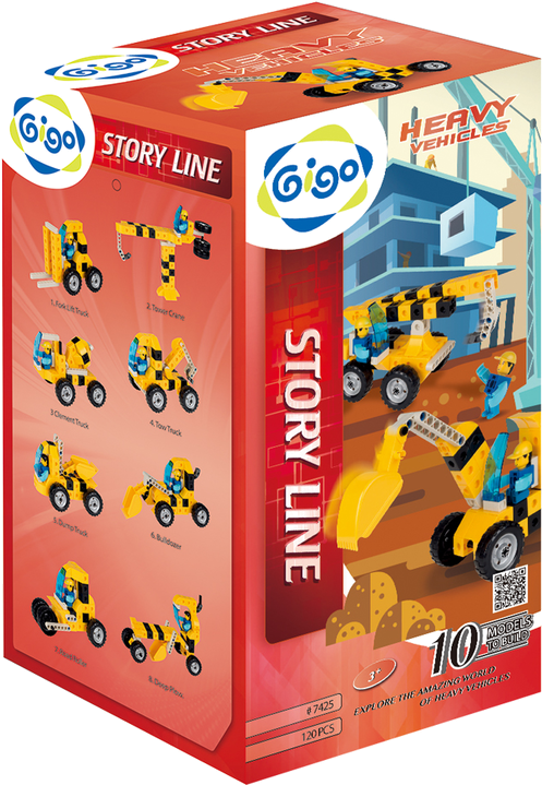 7425 B - Construction Set (800x800), Png Download