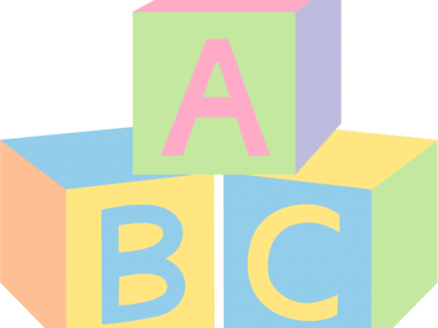 Baby Blocks Cliparts - Baby Blocks Clipart Png (640x480), Png Download