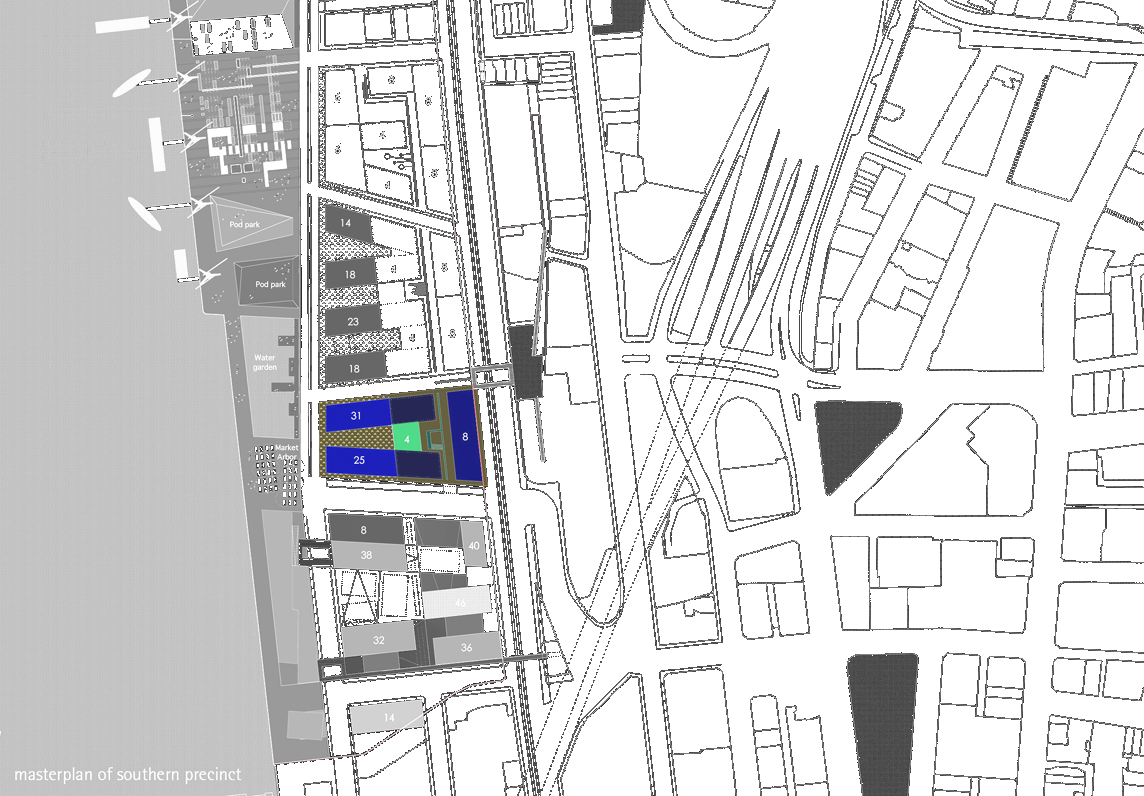 East Darling Harbour Office Building - Technical Drawing (1144x796), Png Download