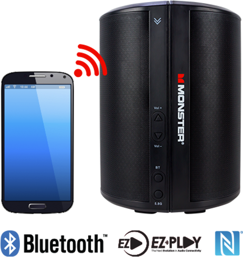 Technology - - Bocinas Monster Btw248xbk (800x543), Png Download