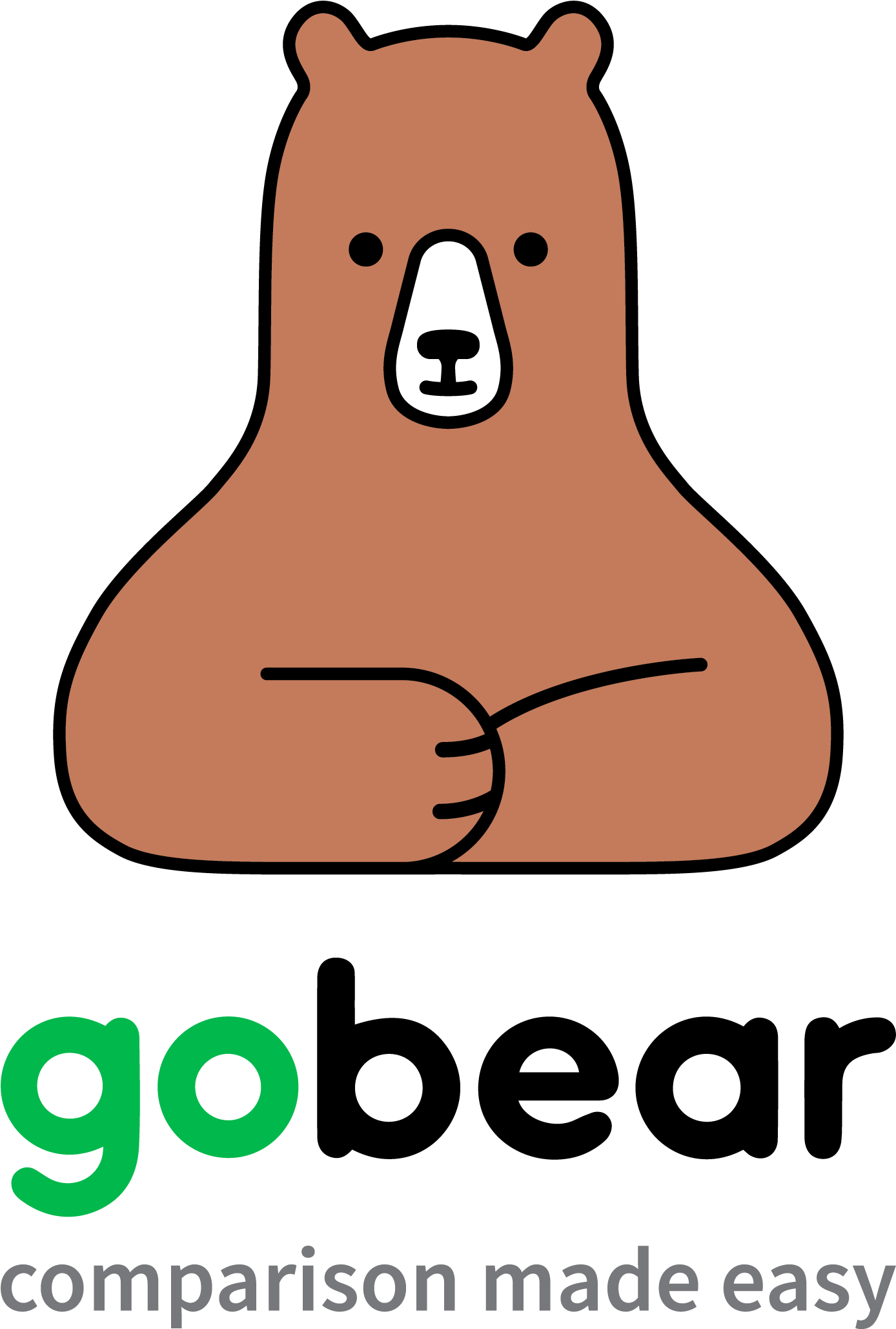 Gobear Logo Png (1825x2498), Png Download
