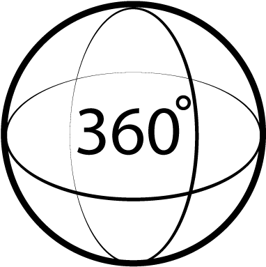 Bw-icons 360 - Circle (600x600), Png Download
