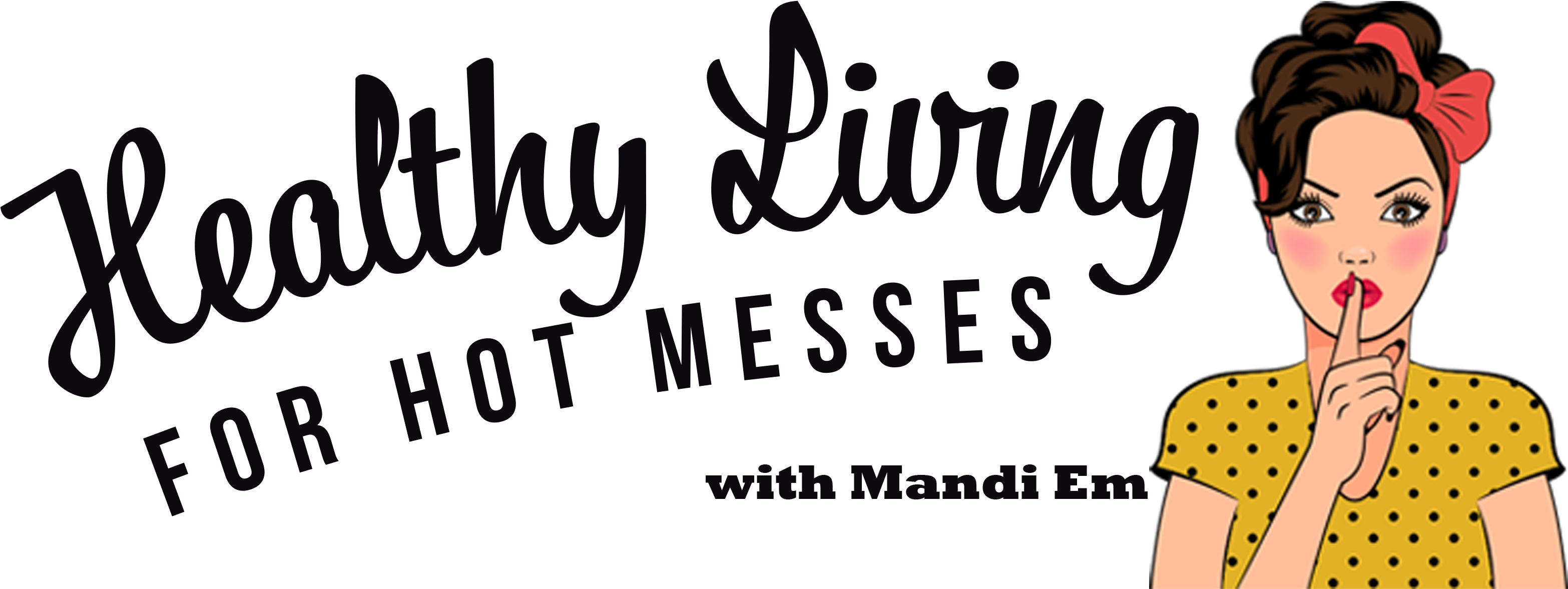 Healthy Living For Hot Messes - Mobile Marketer (3150x1252), Png Download