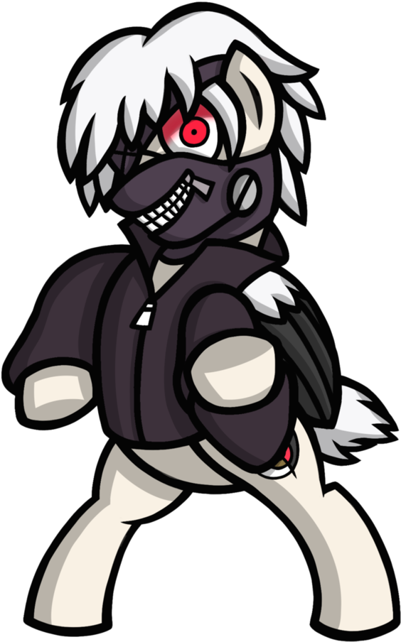Tokyo Ghoul As - Kaneki Pony (774x1032), Png Download