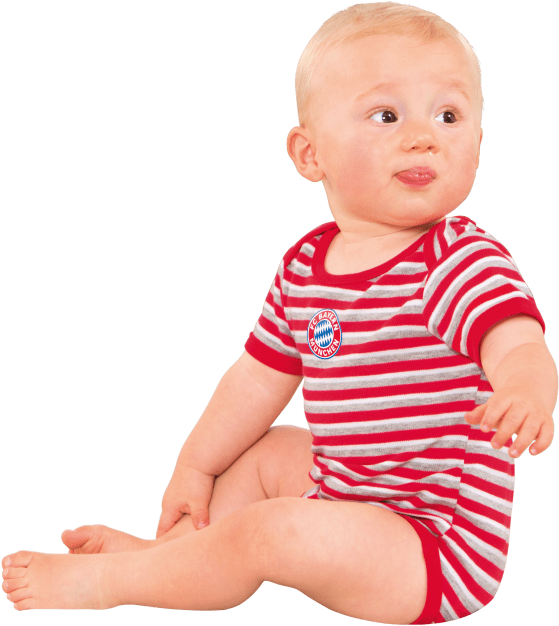 Baby Bodysuit Striped - Baby (660x660), Png Download