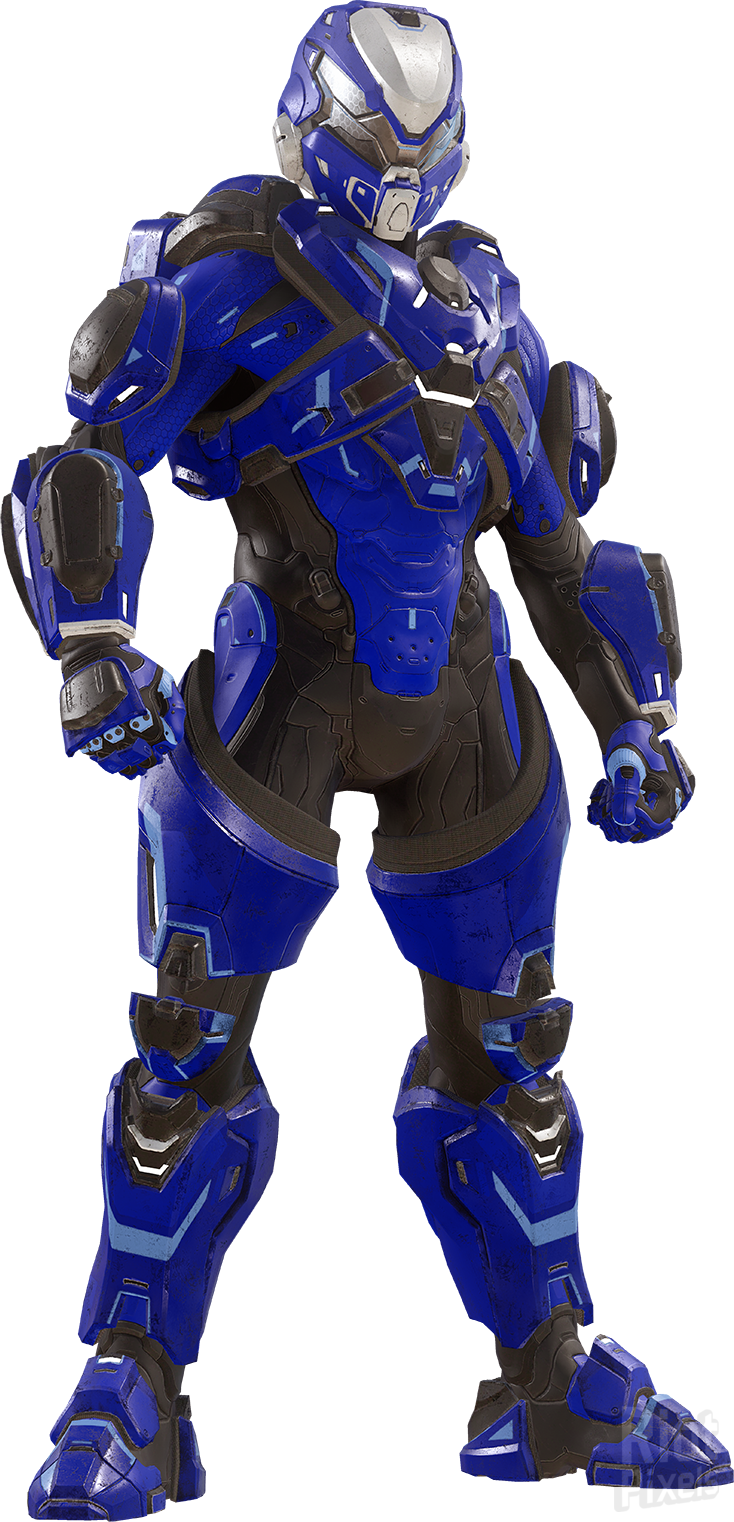 Artworks94 - Halo 5 Raijin Stormstrike (734x1522), Png Download