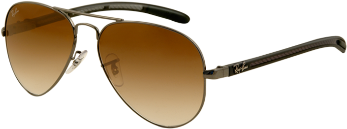 Ray-ban Sunglasses Glasses Aviator Carbon Fibre Rb8307 - Ray Ban Aviator Carbon Fiber (750x424), Png Download