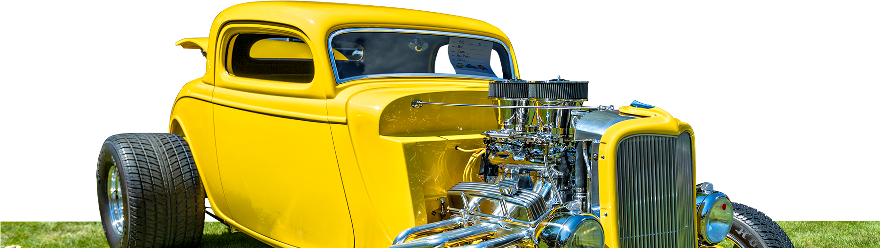 Get Your Tickets Today - Antique Car (1800x671), Png Download