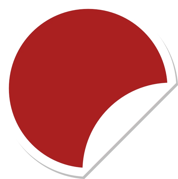 Etiqueta De Precio De Venta Clip Art - Red Circle Sticker Png (594x596), Png Download