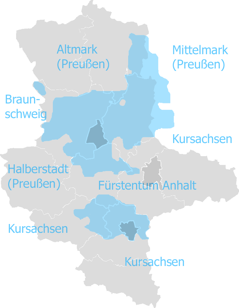Herzogtum Magdeburg Over Lsa 2007 - Duchy Of Magdeburg (787x1012), Png Download