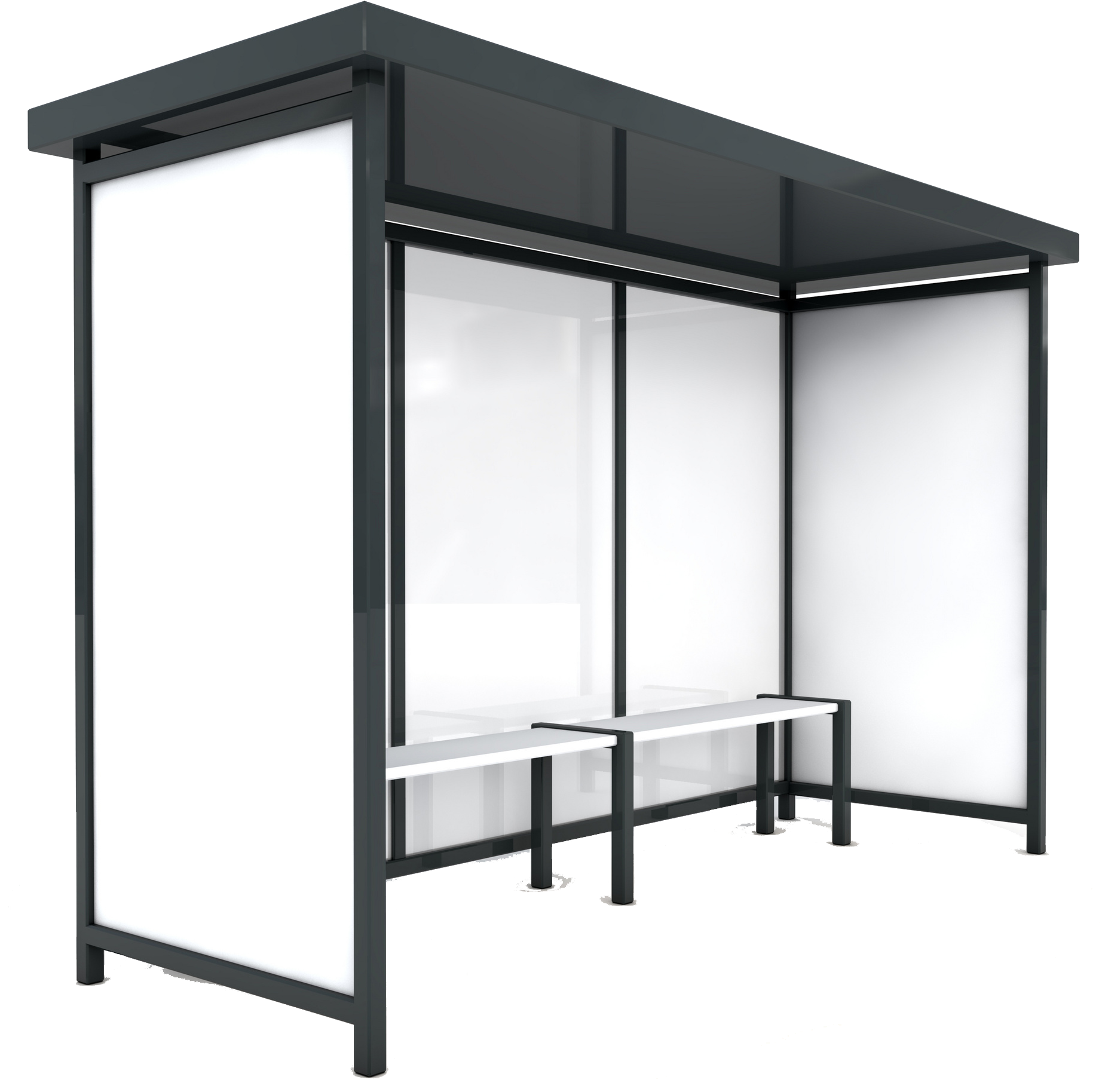 Advertising Stands And Billboards Png Royalty Free - Bus Stop Billboard Icon (2731x2048), Png Download