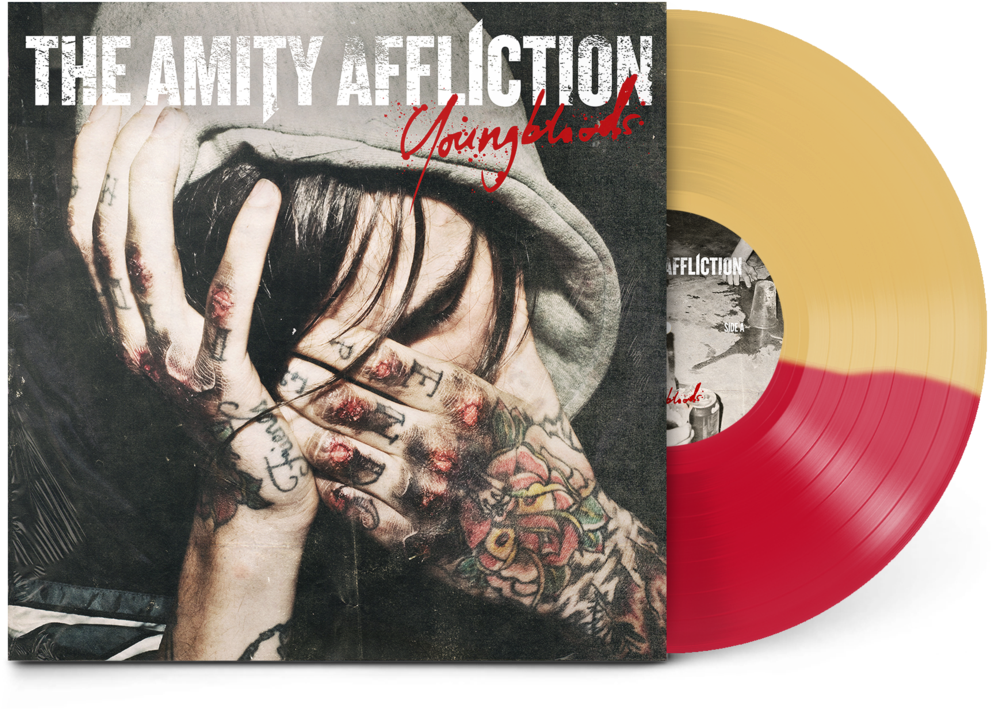 The Amity Affliction // Youngbloods 12" Vinyl 24hundred - Amity Affliction Youngbloods Cover (1024x1024), Png Download
