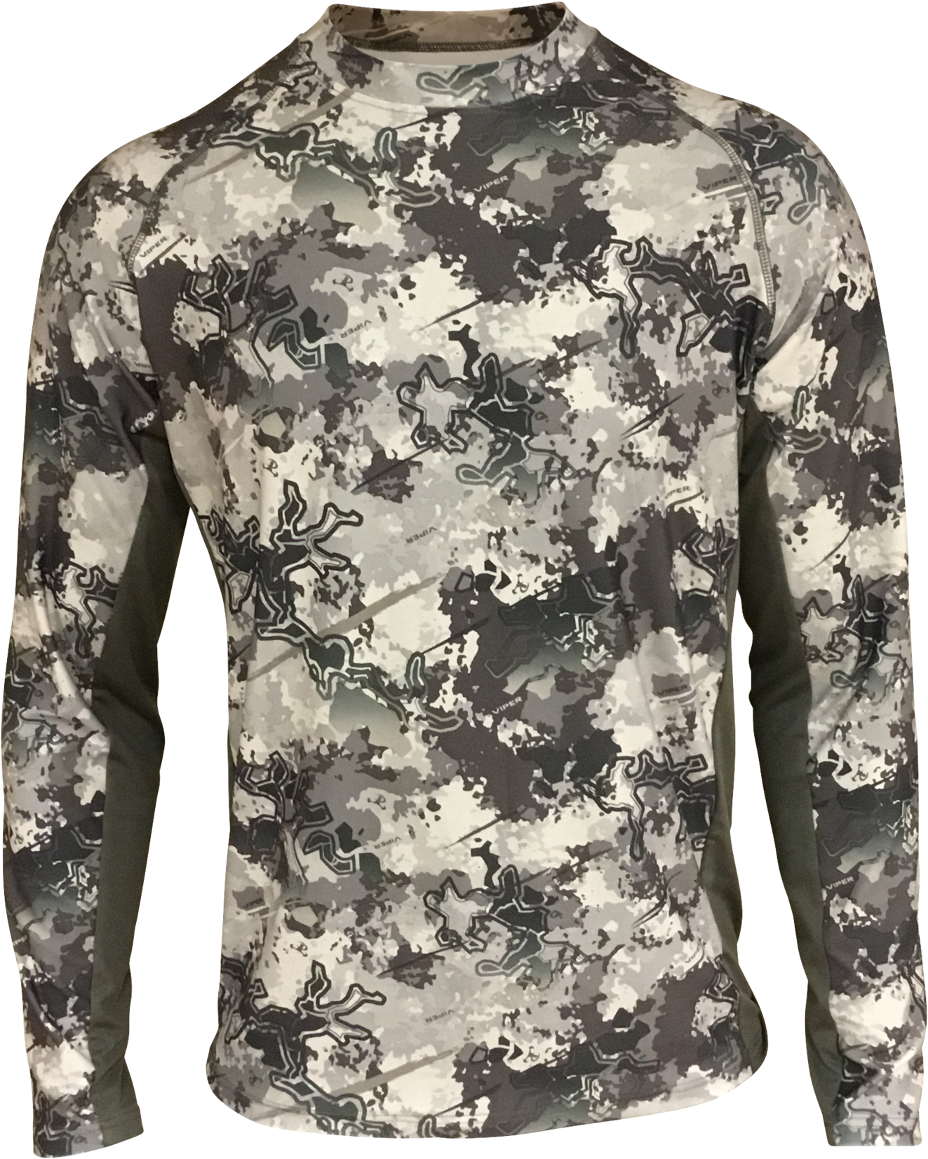 Silvertec Heavy Weight Crew- Viper Western - Viper Camo Shirt (2048x2048), Png Download