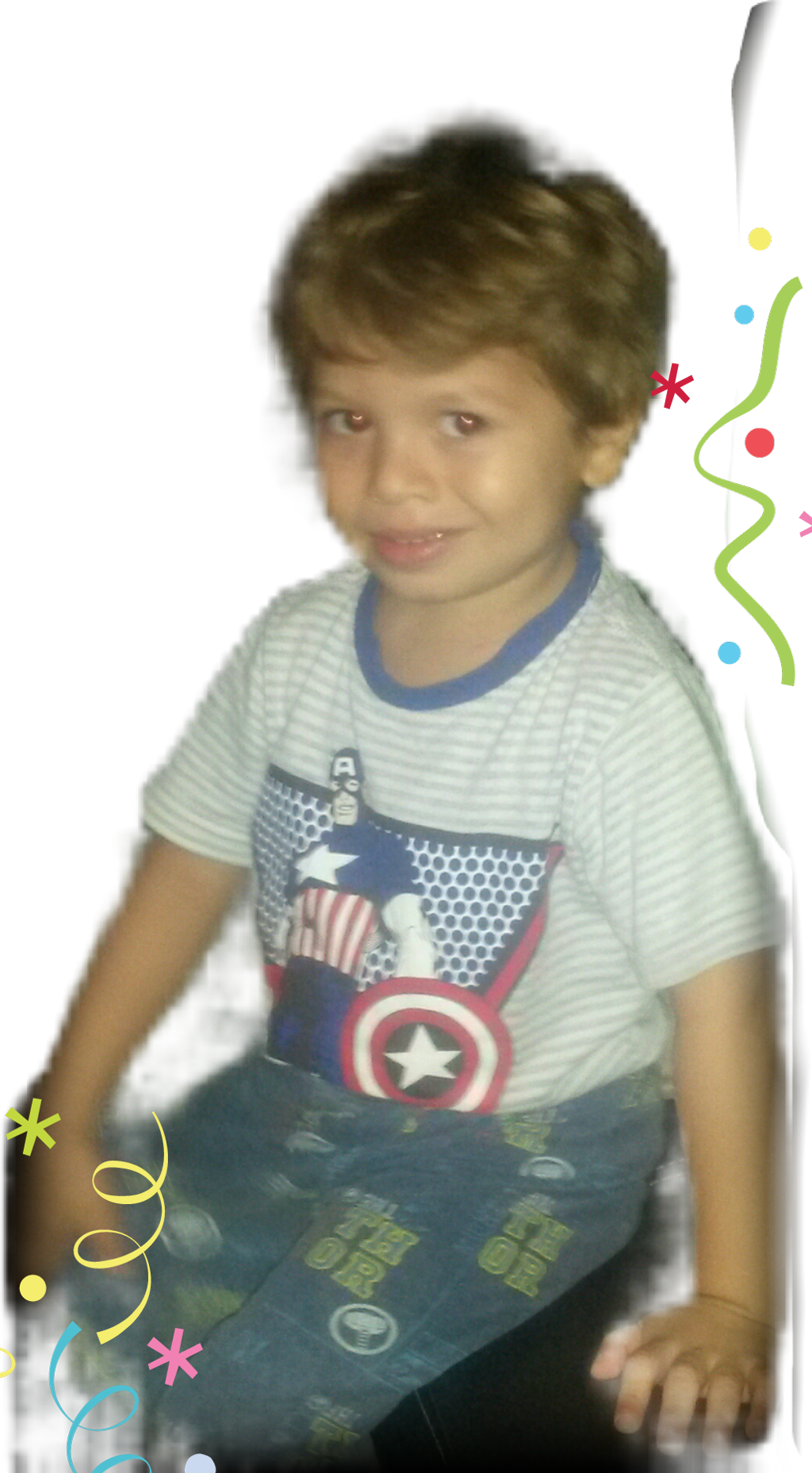 Capitan Sticker - Toddler (1024x1857), Png Download