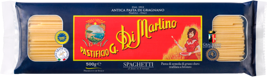 Spaghetti Pastificio G - Di Martino Pasta (900x1167), Png Download