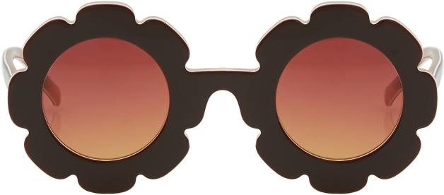 Chocolate Layer Pixie Sunglasses - Sunglasses (700x700), Png Download