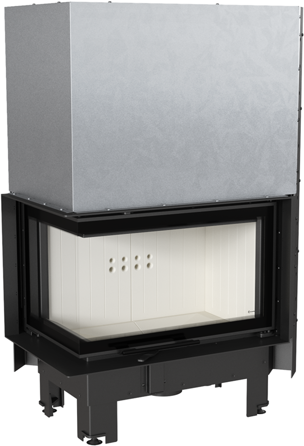 Fireplace Mbm 10 Left Bs Guillotine - Wkład Kominkowy Narozny Cena (960x960), Png Download