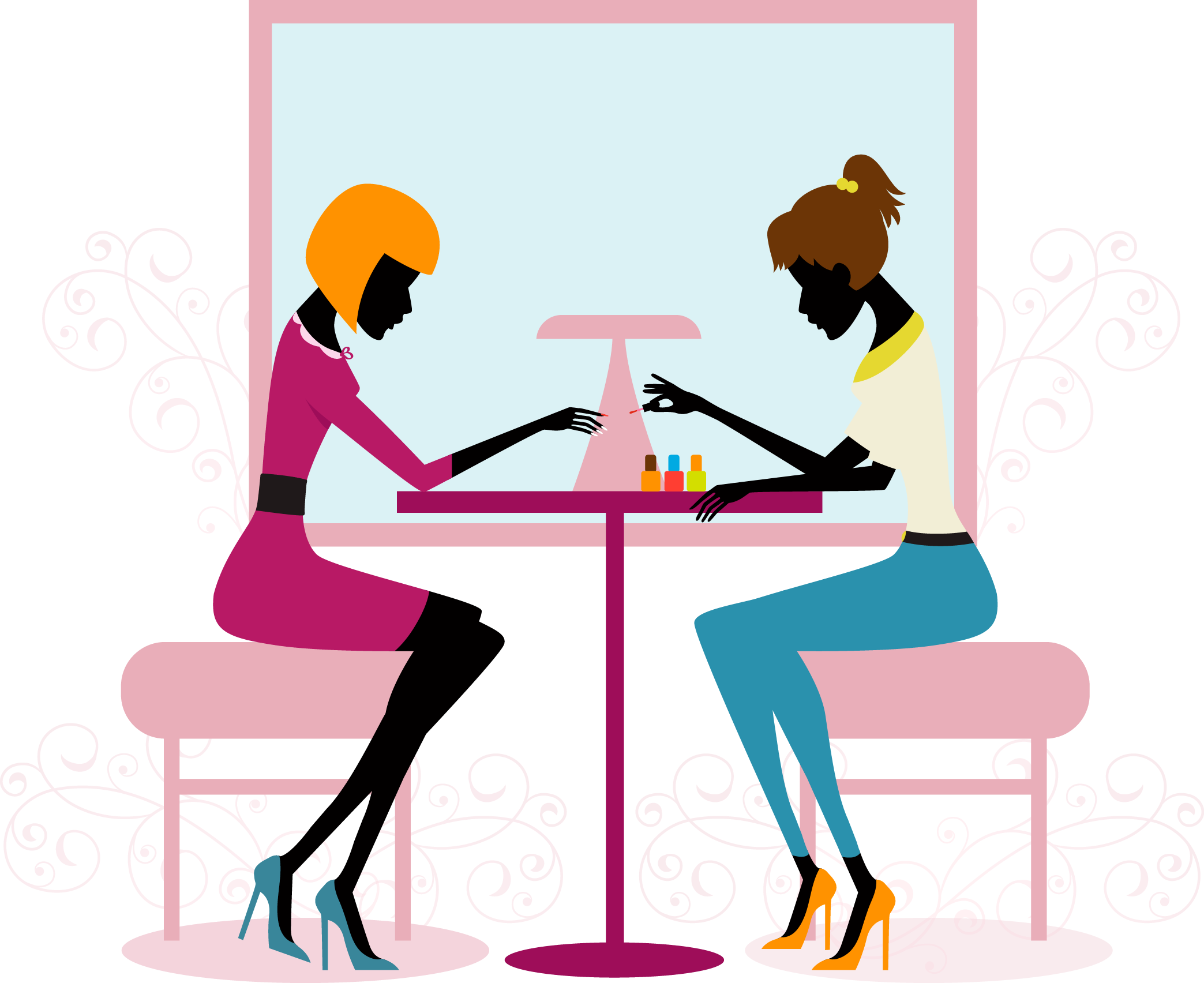 Beauty Parlour Manicure Nail Pedicure - Imagens De Manicure Em Png (2087x1704), Png Download
