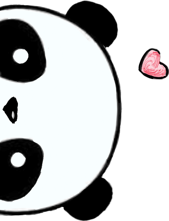 Sticker By Sara - Dibujos De Pandas Kawaii (661x864), Png Download