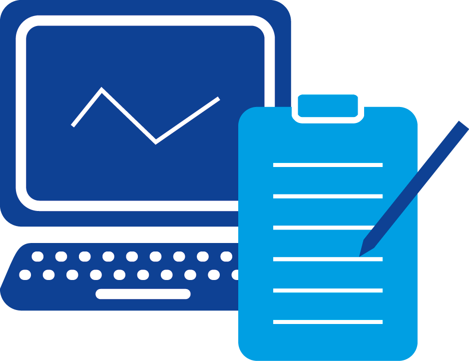 Vector Royalty Free Download Collection Of Free Forming - Monitoring And Reporting Icon (939x722), Png Download