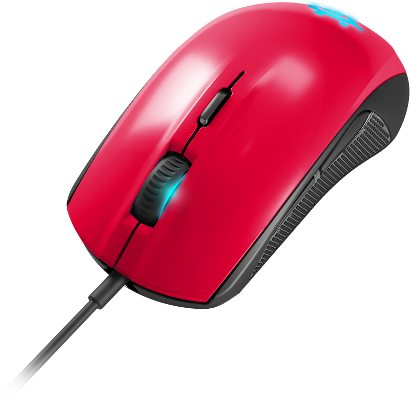 Bild 3 Steelseries Rival 100 Forged Red - Steelseries Rival 100 Forged Red (800x778), Png Download