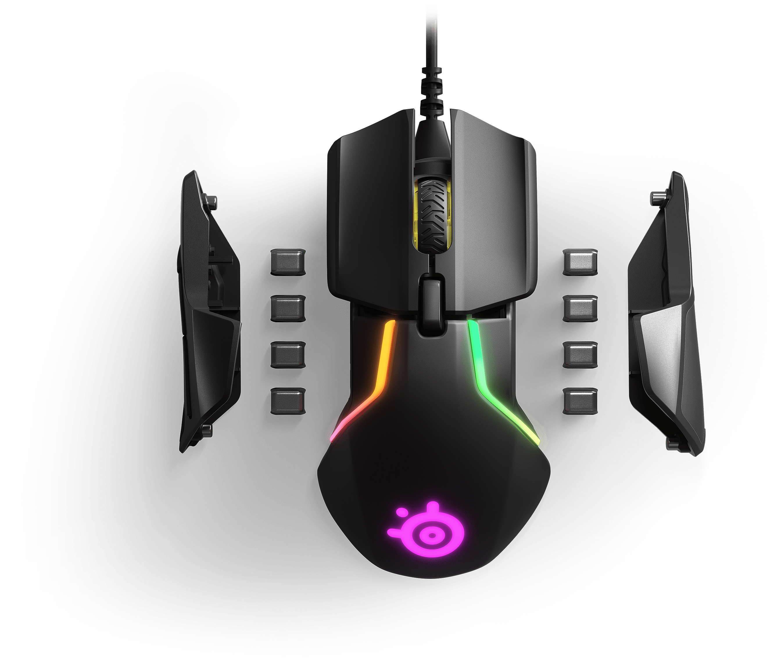 Steelseries Rival 600 Gaming Mouse - Steelseries Rival 600 Weight (4000x2300), Png Download