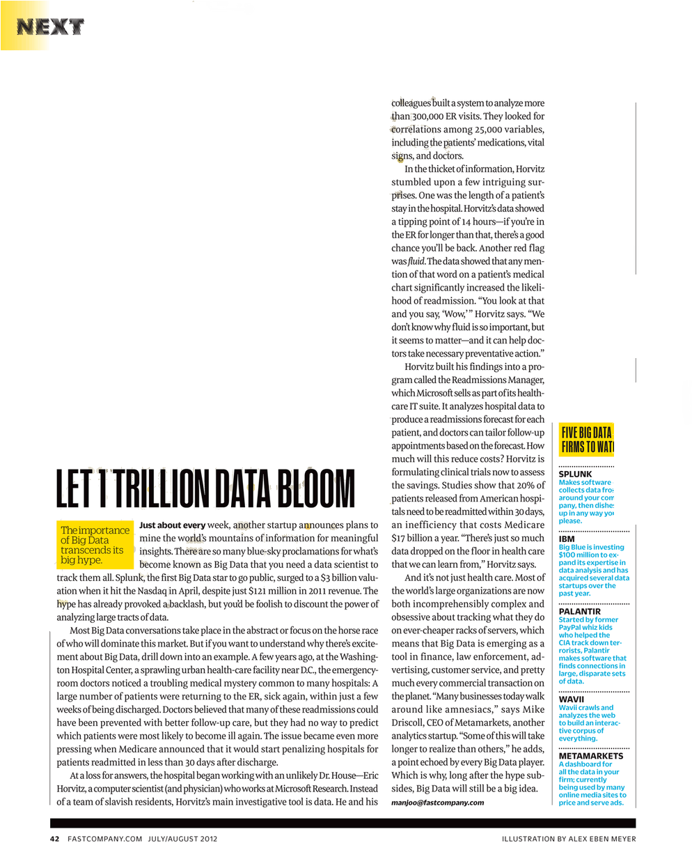 Fast Company - July/august 2012 - Page - Mordret And Knight À La Cote Mal Taillée Pursuing Two (993x1235), Png Download