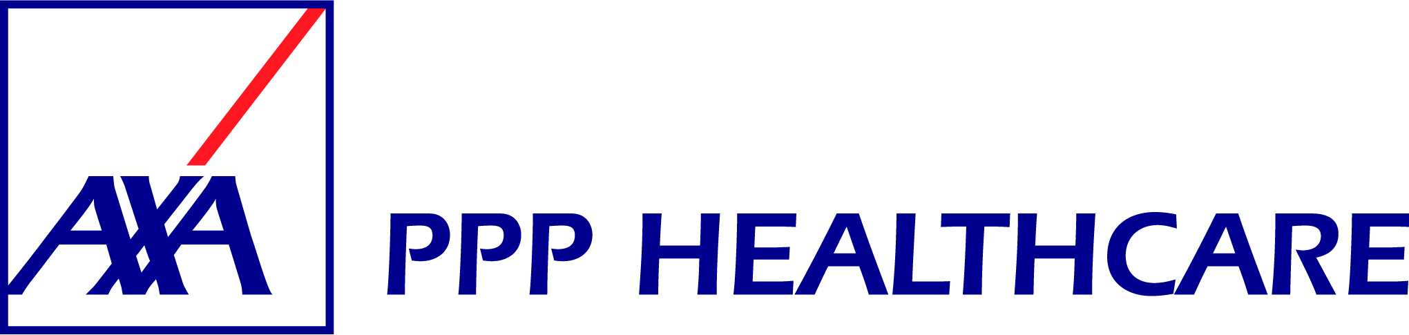 Axa Ppp Healthcare - Axa Ppp Healthcare Logo (2040x485), Png Download