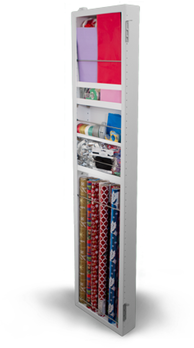 Cabidor Classic Behind The Door Storage Bookshelf - Filing Cabinet (700x1200), Png Download