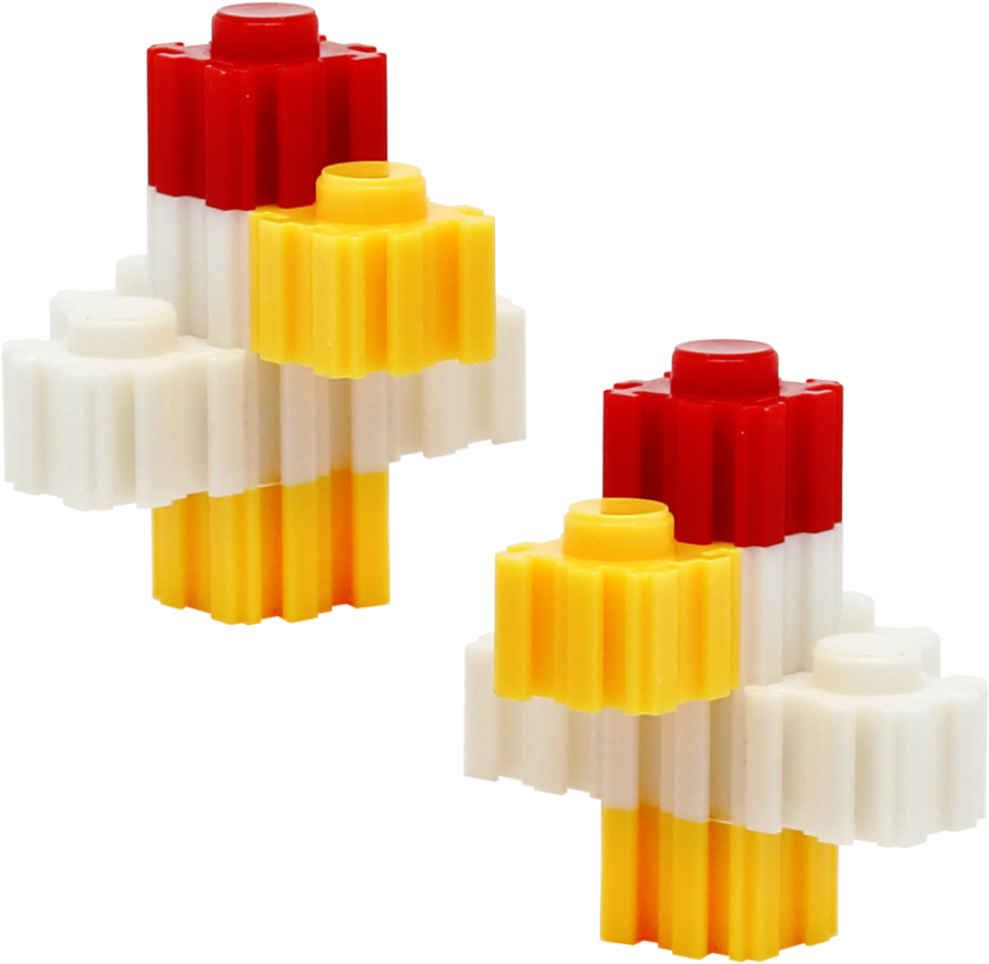 Chickens - Construction Set Toy (1024x1024), Png Download