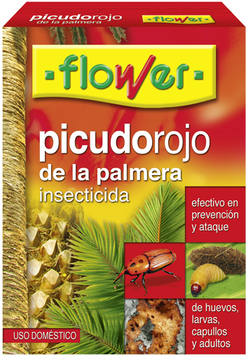 Picudo Rojo Palmera - Mineuse Des Agrumes Traitement (600x600), Png Download