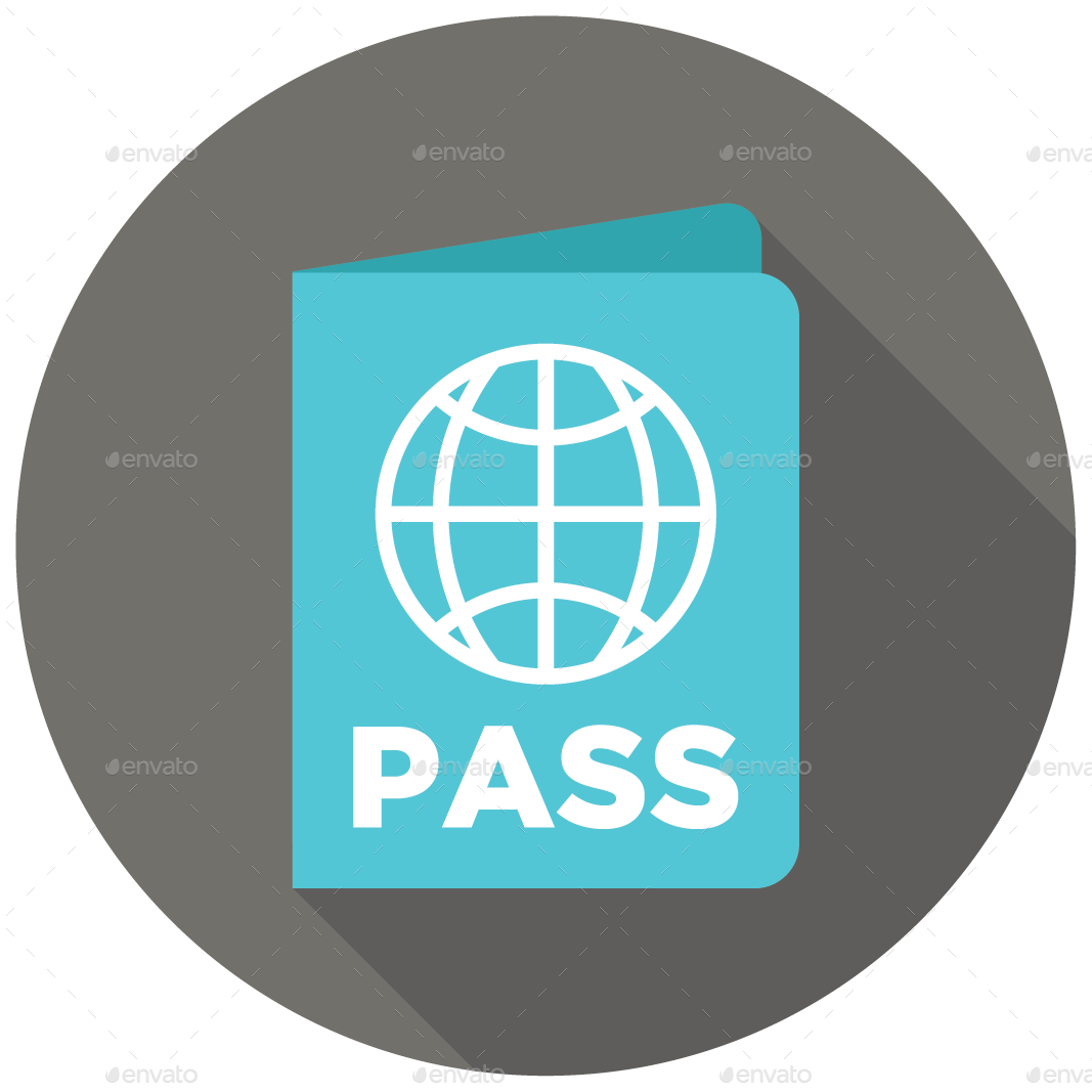 Image Set/png/256x256 Px/passport Icon - Vector Icon Passport (1067x1067), Png Download